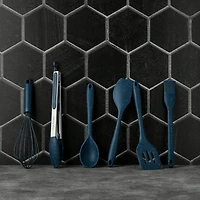 Thyme & Table Silicone Basting Brush, Blue Speckled, Baste Brush