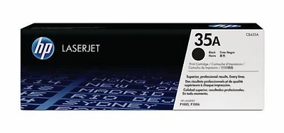 HP 35A (CB435A) Cartouche de toner LaserJet noir d’origine Noir