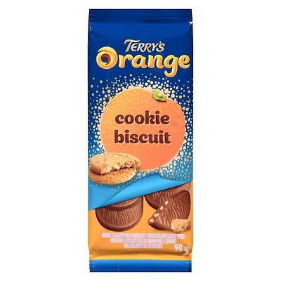 Terry's Orange cookie bar