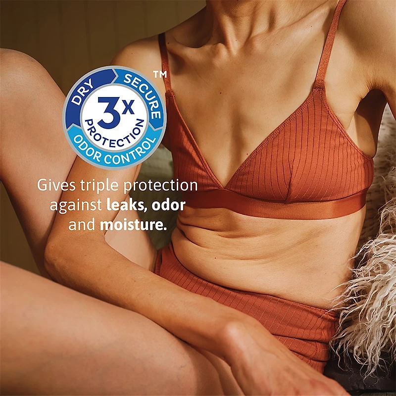 TENA Sensitive Care Incontinence Ultra-Thin Pads for Women, Light, Regular, 30 Count, 30 Count