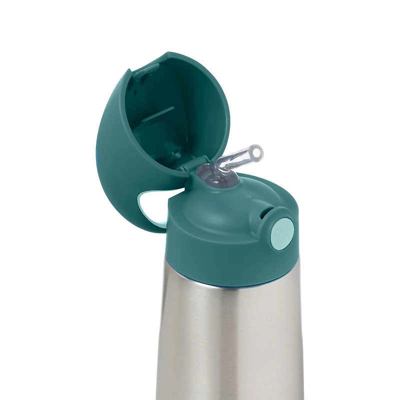b.box - 12 oz Insulated Water Bottle: Keeps Drinks Cold up to 8 Hours, Warm up to 6 Hours. Double Wall Stainless Steel Bottle.