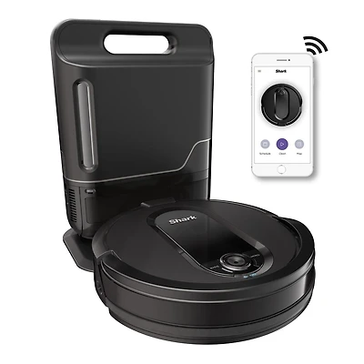 Shark RV1001AEC, Aspirateur IQ Robot Self-Empty, Noir, 35W