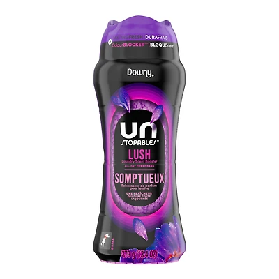 Downy Unstopables In Wash Scent Booster Beads, Lush Scent, Laundry Beads for Odour Protection, Downy Scent Booster Beads, Laundry Scent Boosters, 379G