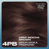 Clairol Coloration permanente Nice'N Easy Pure Brunettes Des Tons Riches Qui Gardent Leur Pureté