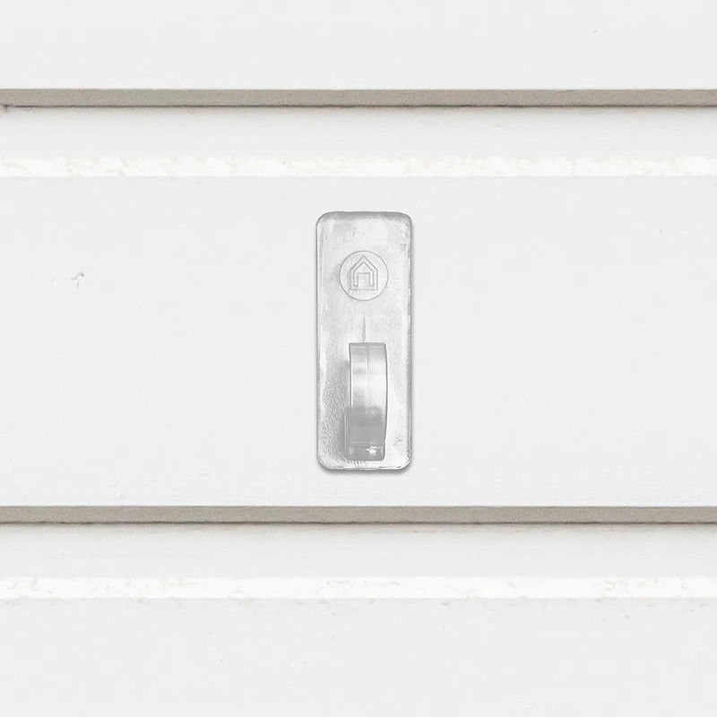 Simple Living Solutions Grand Crochets adhésifs (12ct), Clip adhésif en plastique