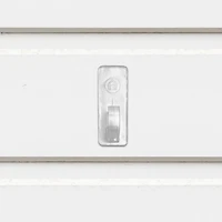 Simple Living Solutions Grand Crochets adhésifs (12ct), Clip adhésif en plastique