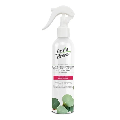 Just'a Breeze Bathroom Refresher, Frosted Berries, 220ml, Fast Odor Neutralizer, 220ml / 7.44 fl. oz.
