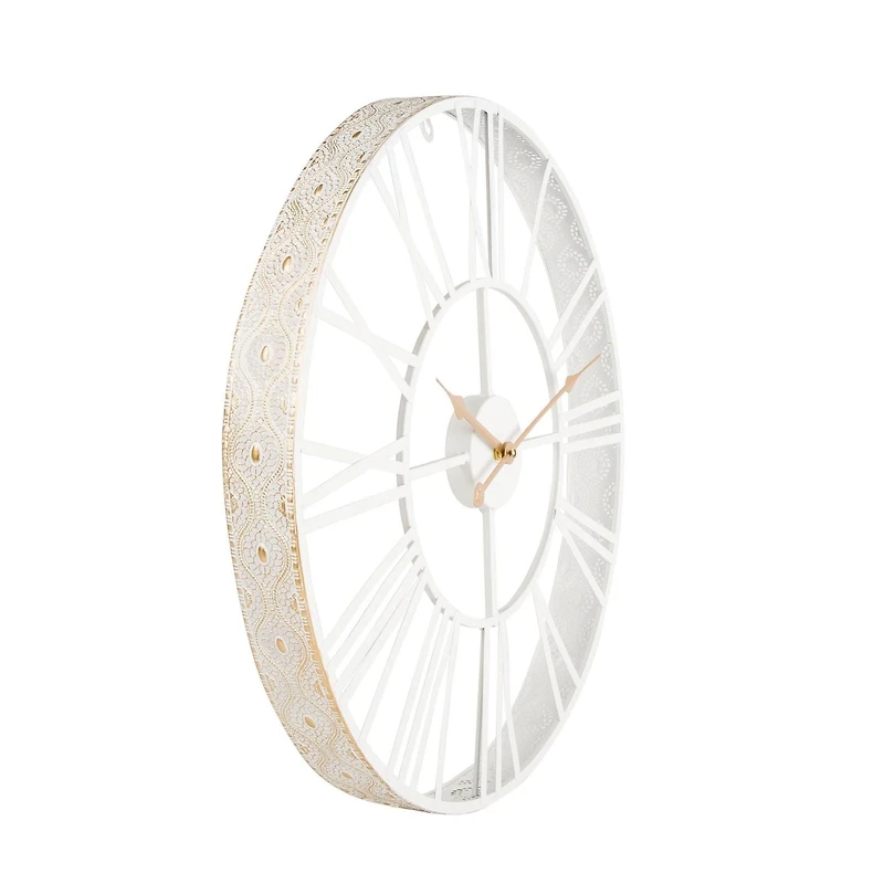 DESIGNER METAL CLOCK 20"