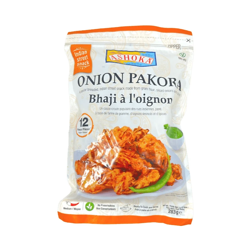 ASHOKA OIGNON PAKORA 283G X 12 ASHOKA OIGNON PAKORA 283G X 12