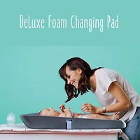 Matelas à langer en mousse de luxe babyworks™ Parfait pour les nouveau-nés et plus!