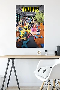 Invincible: Season 2 - Bus One Sheet Wall Poster, 22.375" x 34"