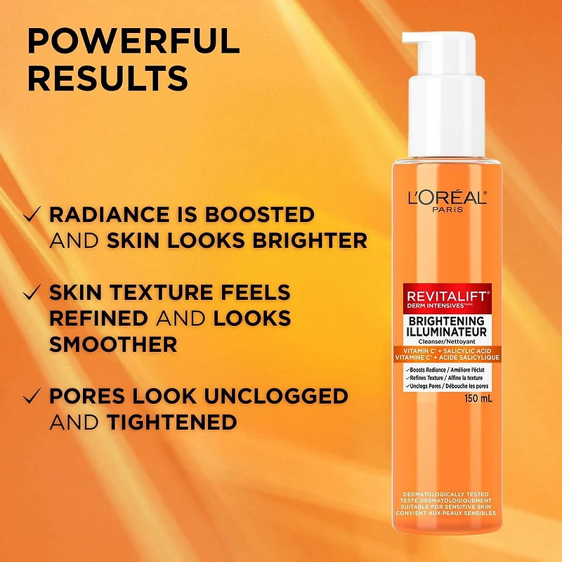 L'Oréal Paris Brightening Face Cleanser, 150ml