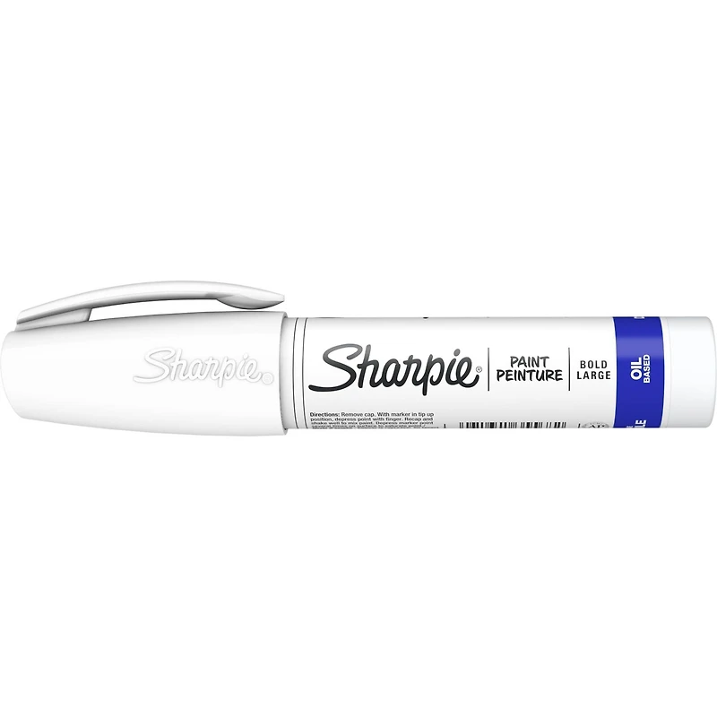 Sharpie Oil-Based Paint Marker, Bold Point, White