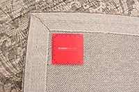 ECARPETGALLERY Tapis Fait à la Main pour Salon, Salle à Manger et Chambre à Coucher Transitionnel Collection Collage 4'6" x 6'6" en Gris