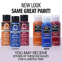 Folkart Shiny Acrylic Paint Pure Orange, FolkArt Shiny Acrylic Paint