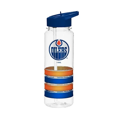 BOUTEILLE D'EAU 25OZ AUX COULEURS DE L'ÉQUIPE LNH EDMONTON OILERS