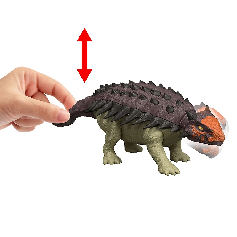 Jurassic World-Figurine articulée Ankylosaurus Rugissement féroce-son