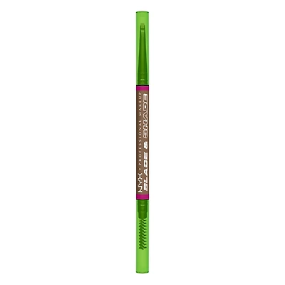 NYX Professional Makeup Crayon à sourcils double côtés Blade & Shade