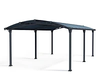 CANOPIA par PALRAM Arcadia Abri d'auto gris 12 pi x 21 pi