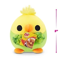 Snackles Peluche série 3 5 pouces sous licence de ZURU, Peluche avec licence accessoires Snack Brand
