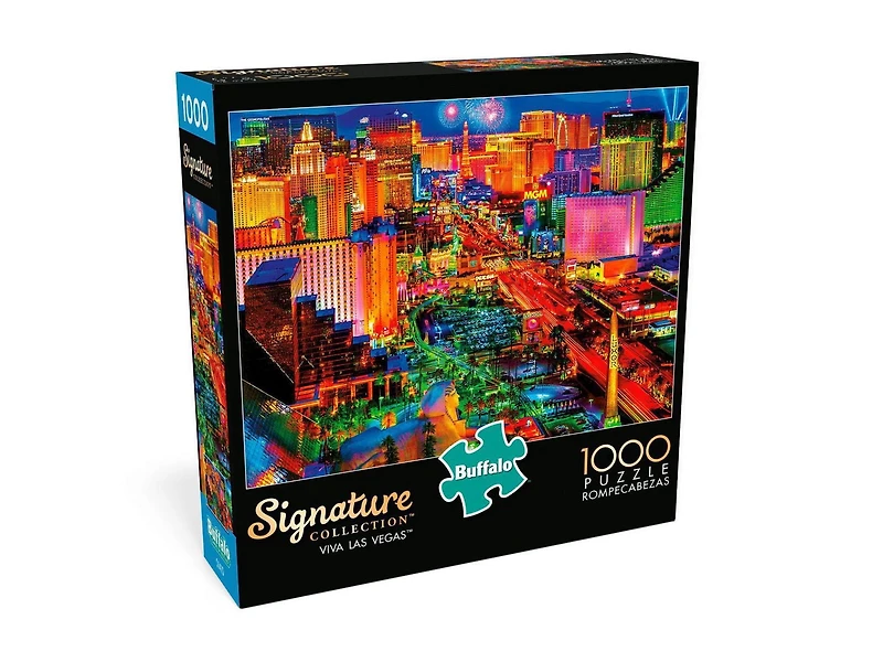 Buffalo Games - Le puzzle Signature Collection - Viva Las Vegas - en 1000 pièces