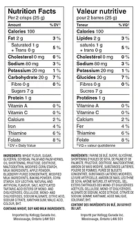 Kellogg's Special K Barres Croquantes Aux Fruits Saveur De Bleuets, 125 g,  10 Barres Croquantes, 2 Par Sachet