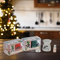 Coffret Cadeau De Brûleurs À Huile En Céramique En Forme DÉtoile (Assortiment) - Lot De 3