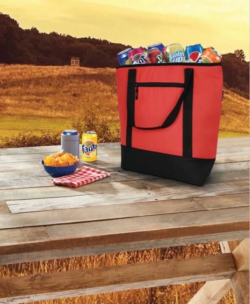 Ozark Trail 50 Can Thermal Tote Red