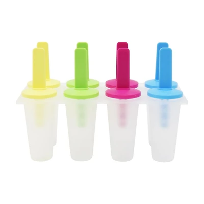 Mainstays Plastic Ice Pop Mold, 9 Piece Set