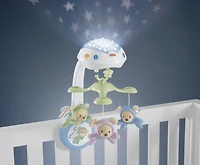 Fisher-Price 3-in-1 Projection Mobile, Butterfly Dreams, Baby Crib Toy with Light Projection, 9 months and up