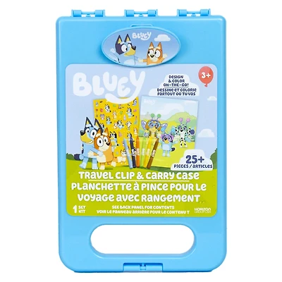 Bluey Clip de voyage et étui de transport