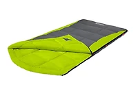 Coleman DEXTER POINT Sleeping Bag, Lime Green/Grey