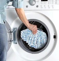 Vileda SuperMop Head Replacement - Washable and Reusable Microfibre Mop Refill, 1 Piece