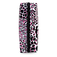 Pen+Gear Étui à crayons à motifs d’animaux mixtes en rose, noir et blanc
