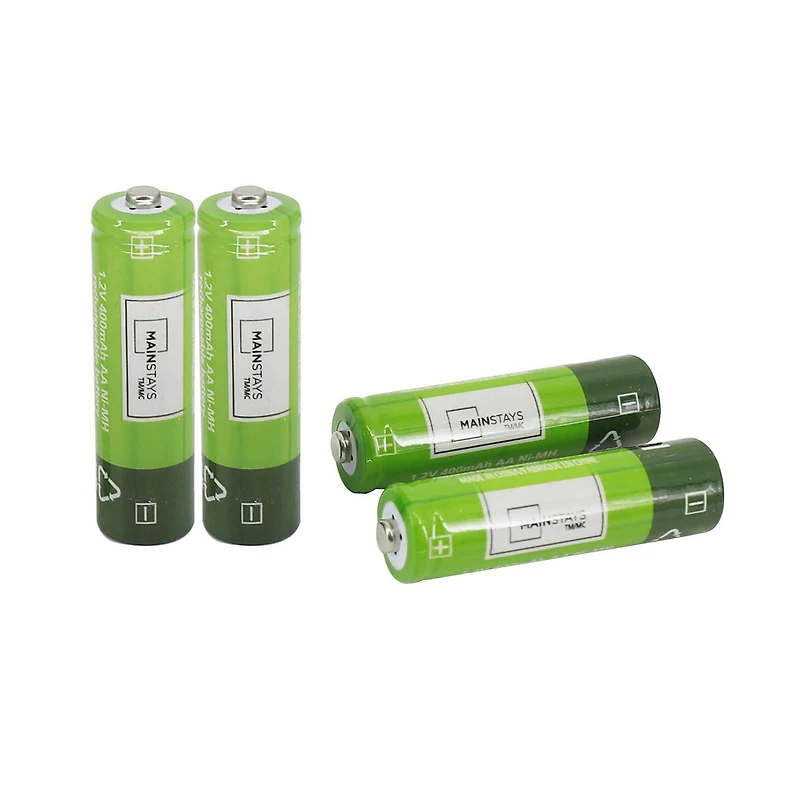 Mainstays Rechargeable Batteries For Solar Lights