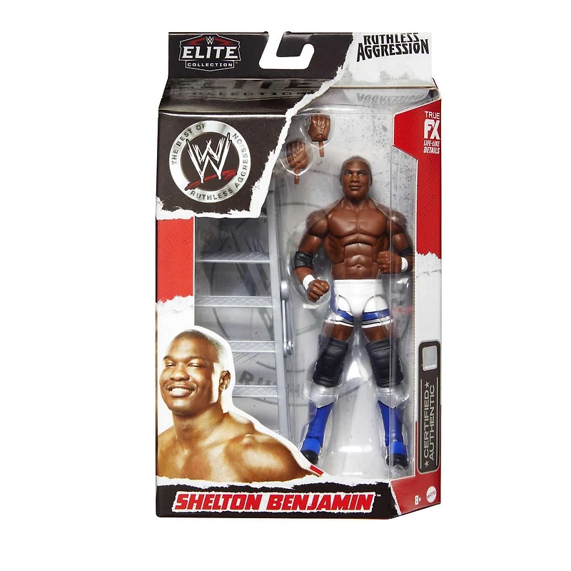 WWE Collection Elite The Best of Ruthless Aggression Figurine articulée Shelton Benjamin