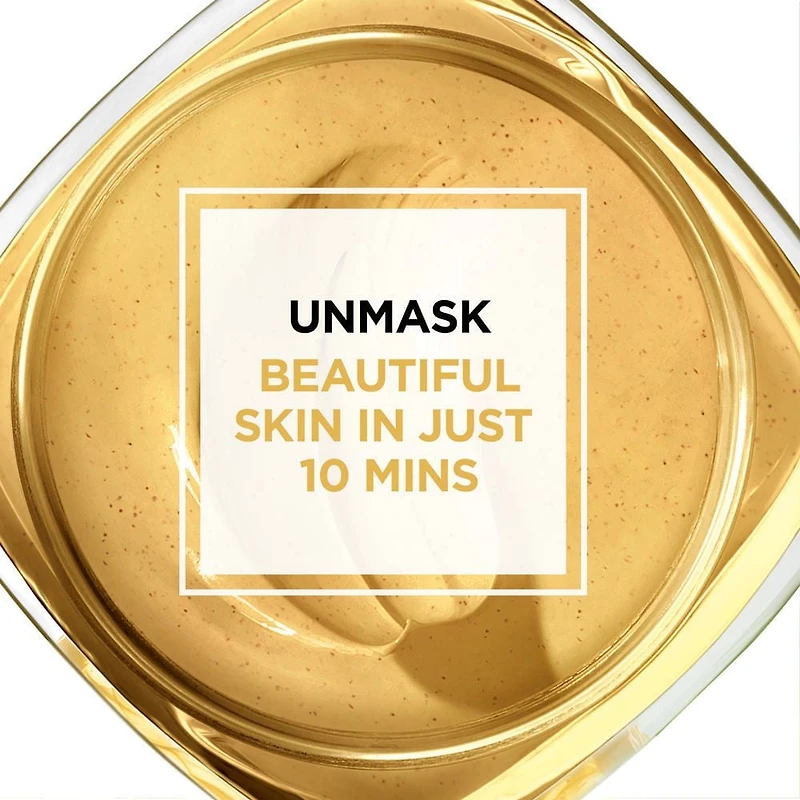 L'Oréal Paris Pure-Clay Masque nettoyant avec 3 Argiles Minérales + de L'Extrait De Citron Yuzu pour Peau Avec Des Imperfections, 50 ml