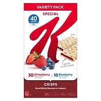 Kelloggy's Barres croquantes géantes Special K 40 croquantes, 500 g