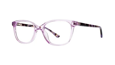 Flat Earth FE266 Lilac/Crystal Eyeglass Frame
