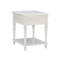 Rivera Side Table, White