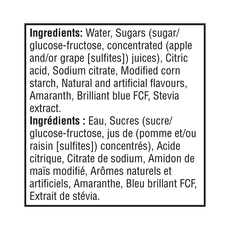 Fruité Grape Drink, 200mL, FRUITE GRAPE DRINK 24X200ML