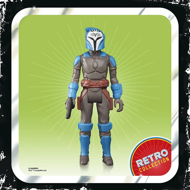 Star Wars Retro Collection, Bo-Katan Kryze, figurine articulée de collection de 9,5 cm, Star Wars: The Mandalorian jouet pour enfants, dès 4 ans