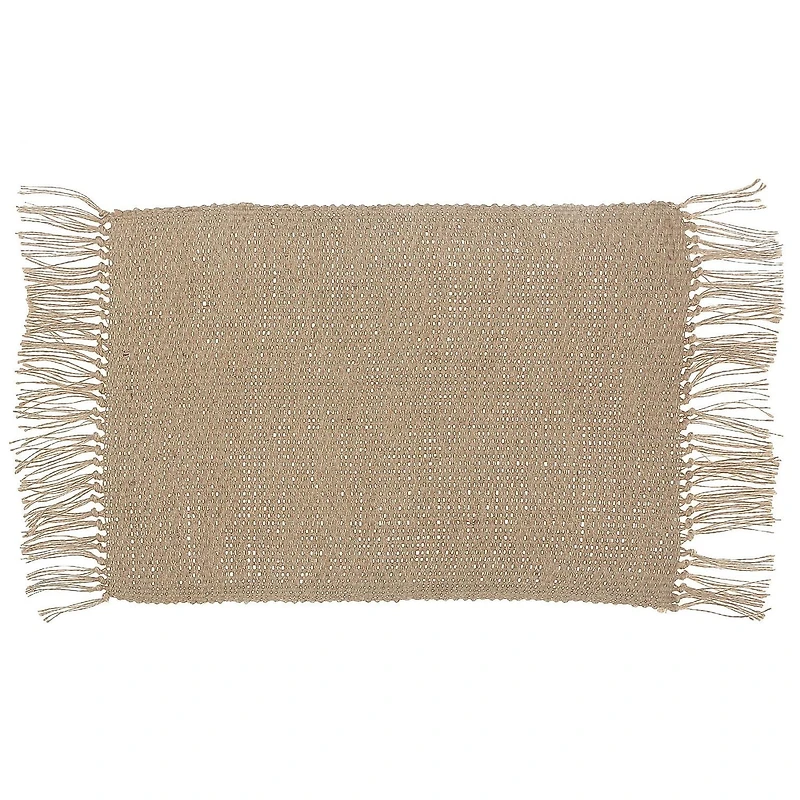 Jute Rectangular Handloom Placemat 14 X 20 - Set of 12