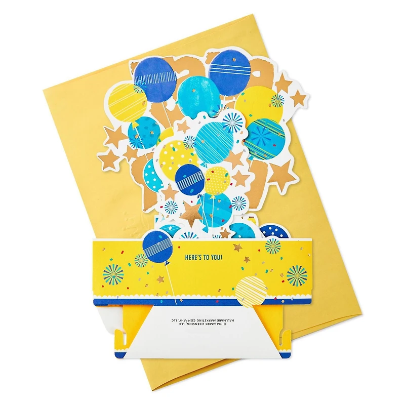 Hallmark Paper Wonder Pop Up Birthday Card (Party)