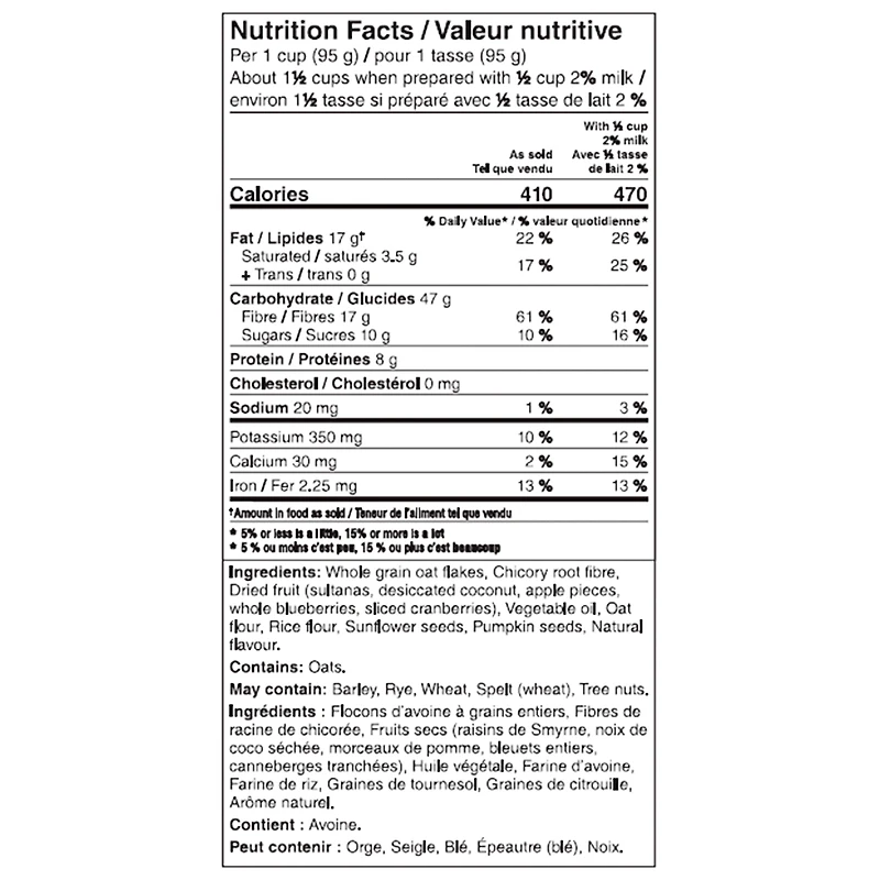 Jordans No Added Sugar Apple & Berry Granola