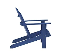 Chaise d'Extérieur Adirondack Bleue