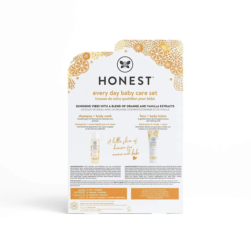 The Honest Company Citrus Vanilla Bundle