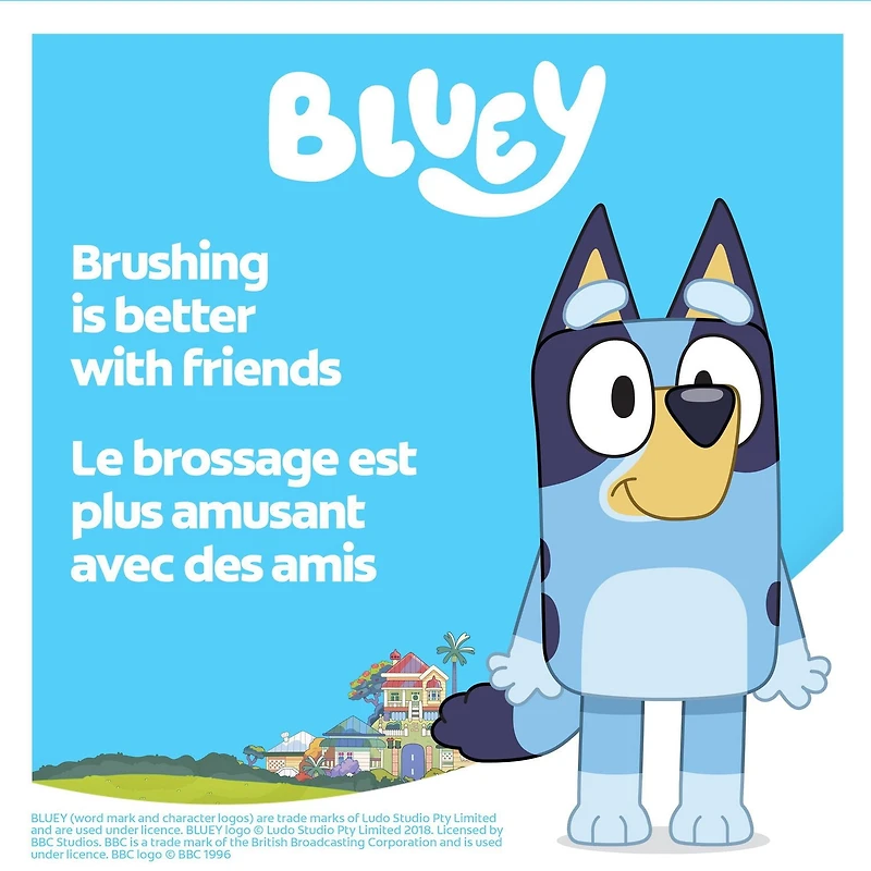 Colgate Kids Battery Toothbrush Bluey Sonic, Colgate Kids Battery Toothbrush Bluey