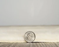 Faux Cowhide Rug, Ivory