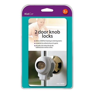 KidCo Door Knob Locks 2/Pkg